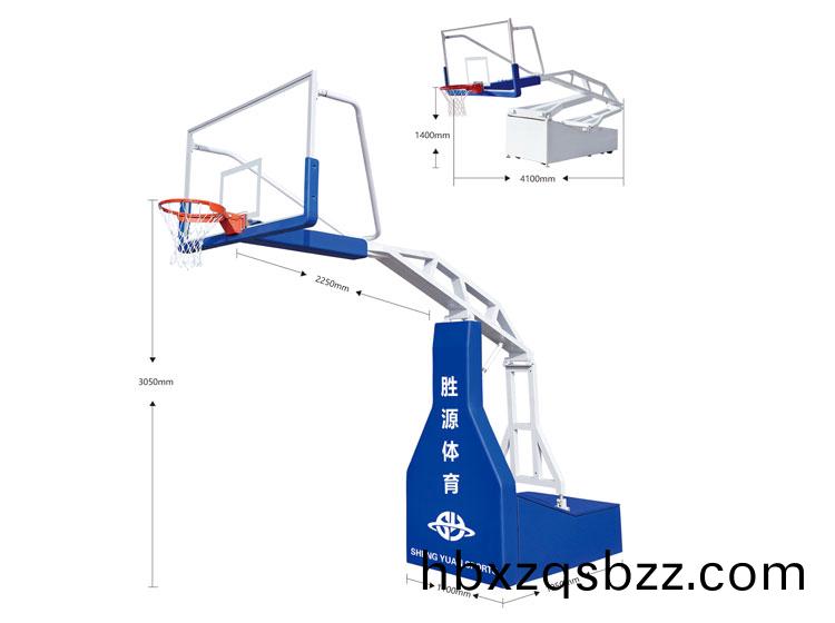 SY-A-009 手動液(ye)壓籃(lan)毬架